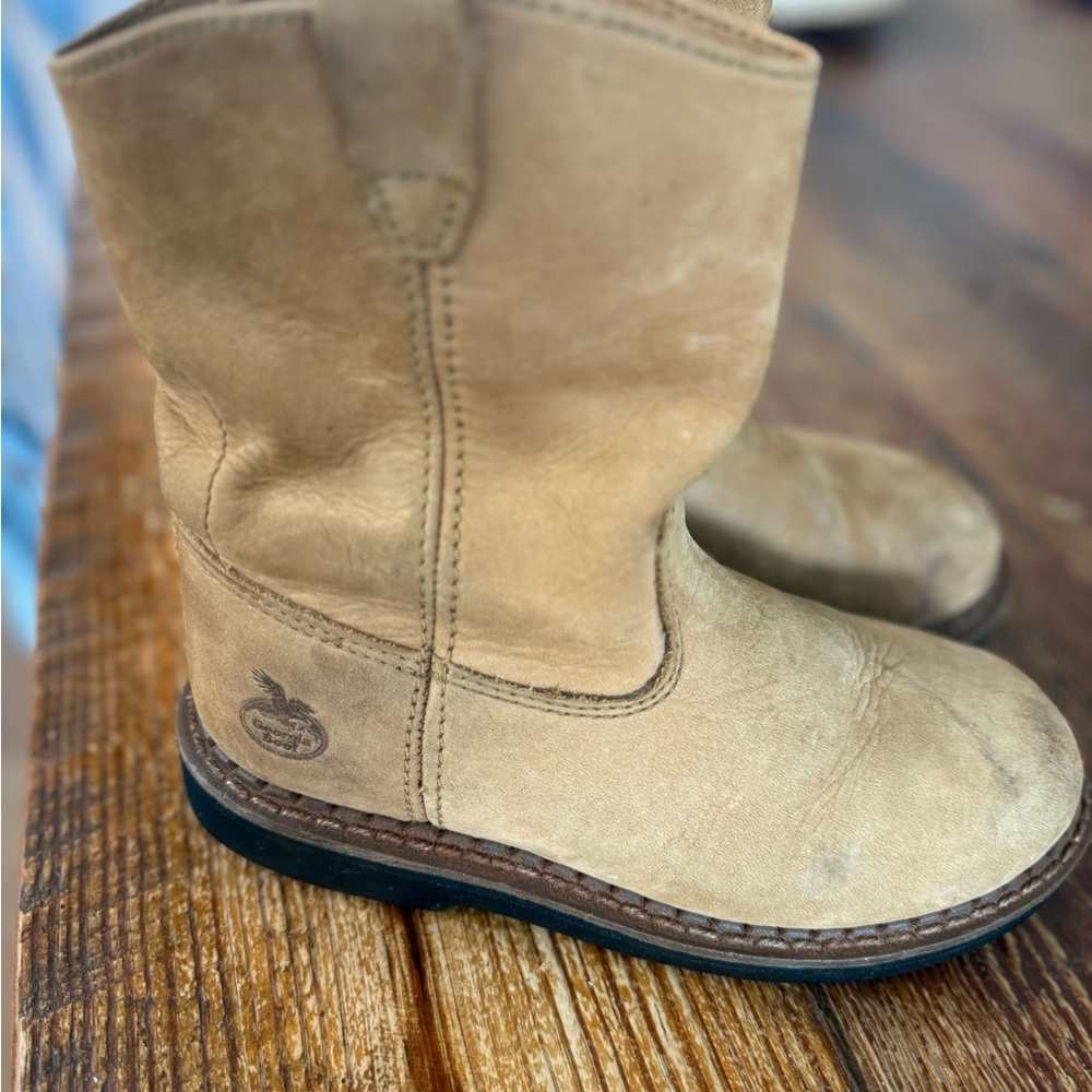 Classic Tan Kids Boots